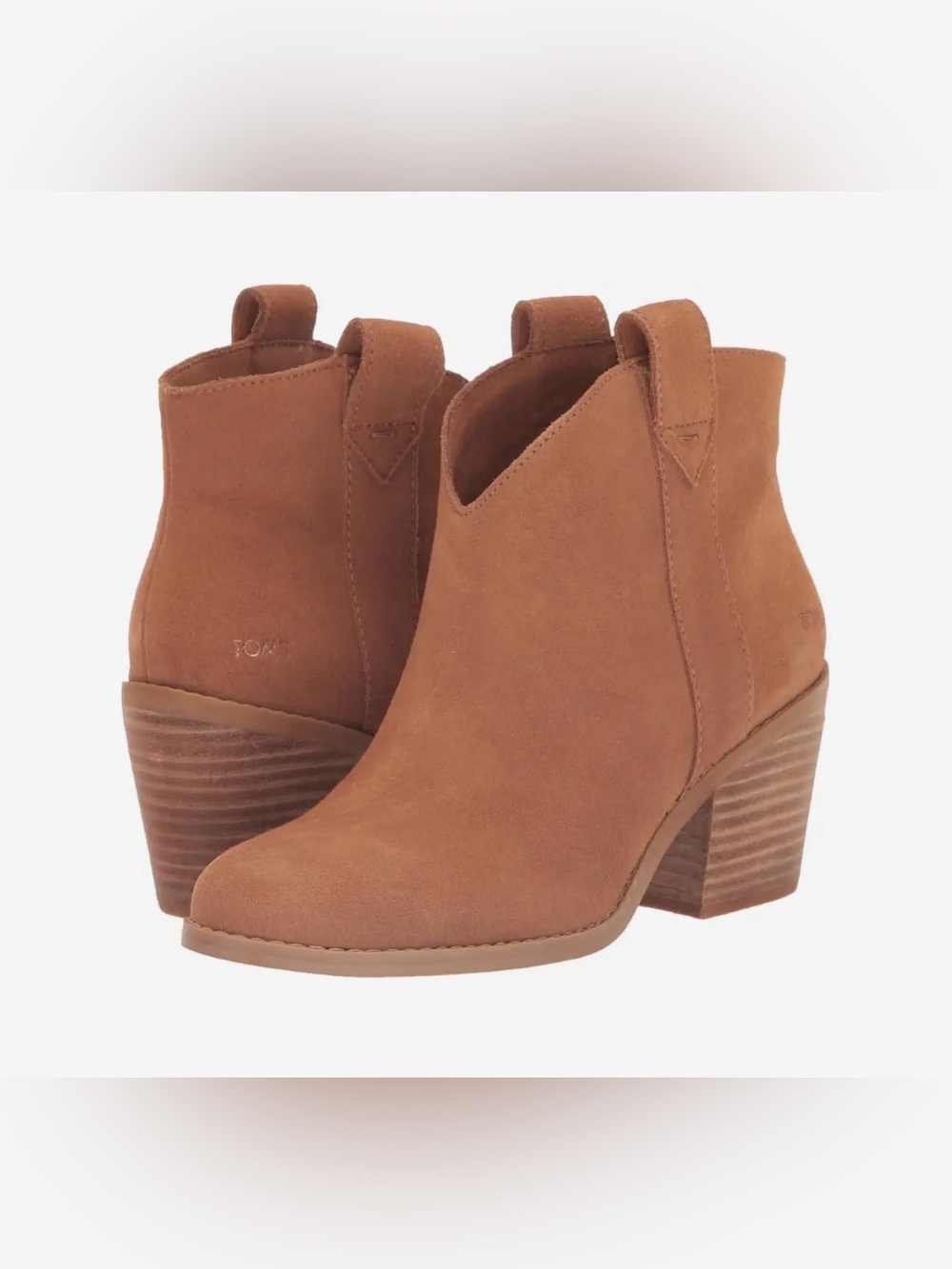 TOMS Women's Constance Suede Ankle Booties/BOOTS